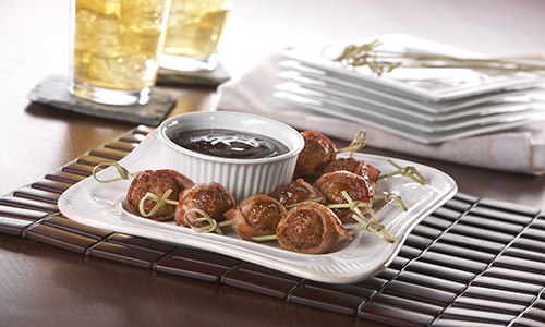 Bacon Wrapped Meatballs