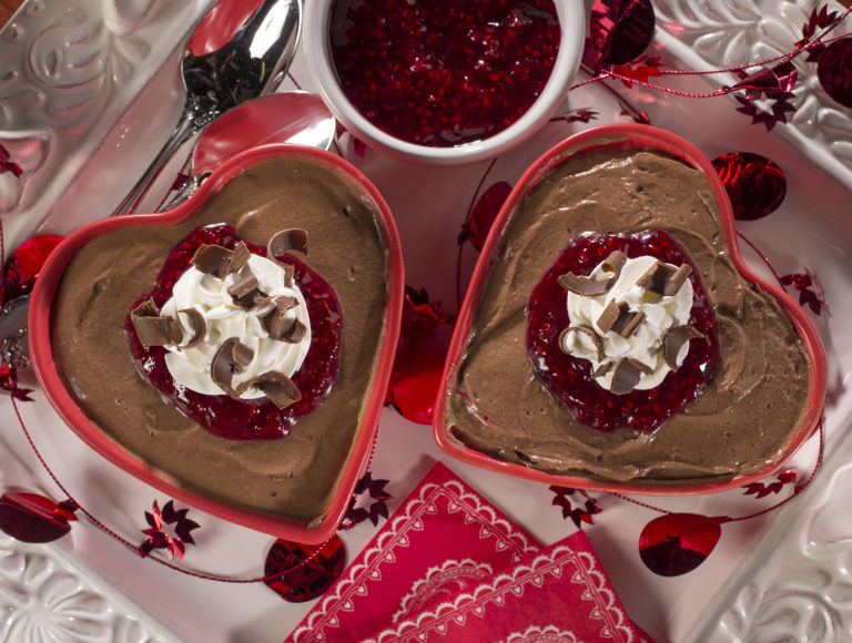 Raspberry Kiss Chocolate Mousse