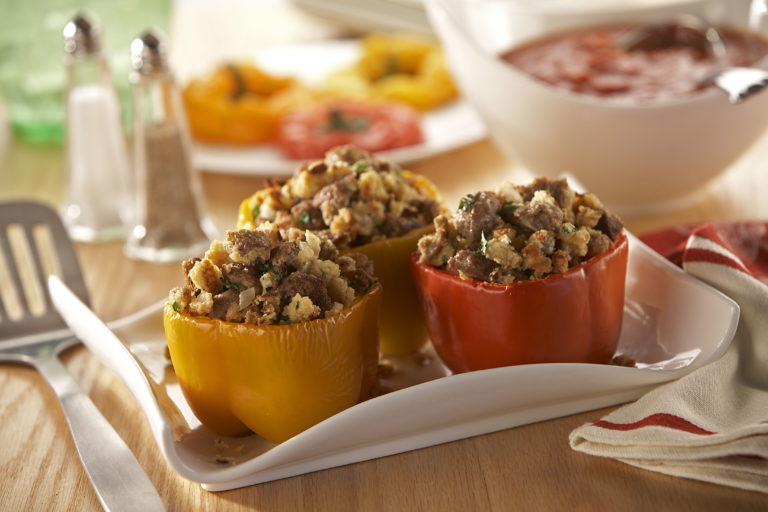 Rosina-Italian-Meatball-Stuffed-Peppers