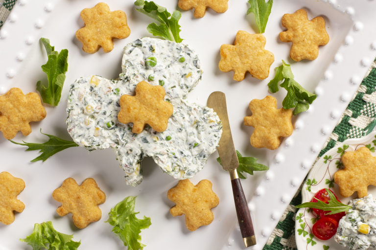 MFTK Shamrock Dip Cheese Crisps