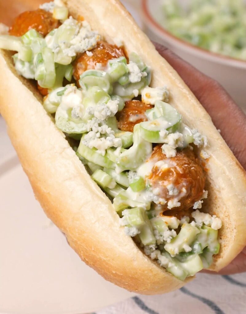 Buffalo Meatball Subs