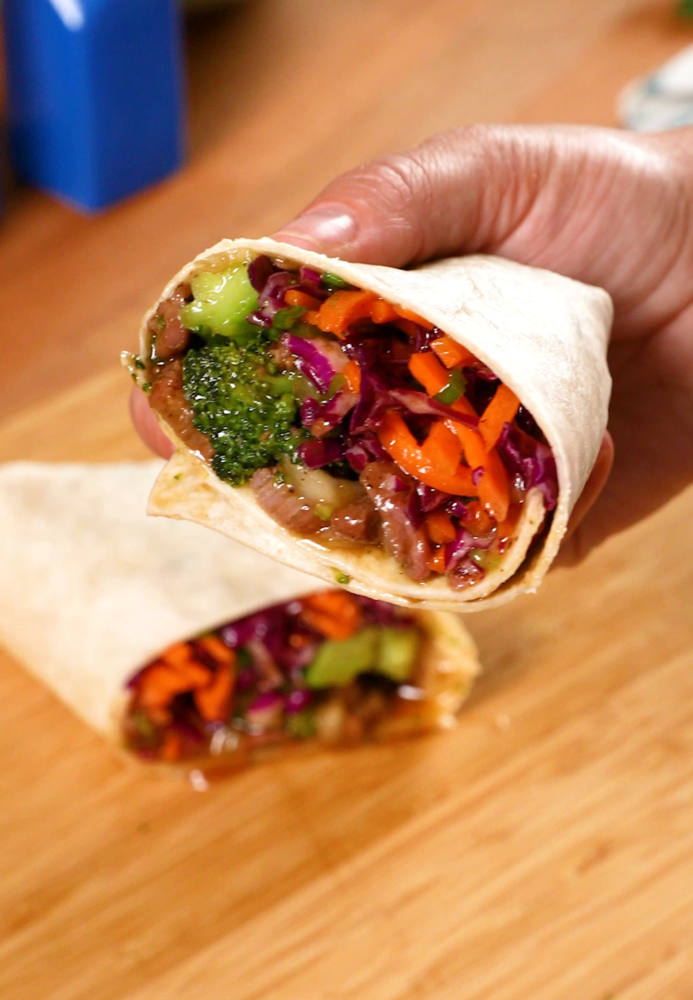 Beef and Broccoli Wrap