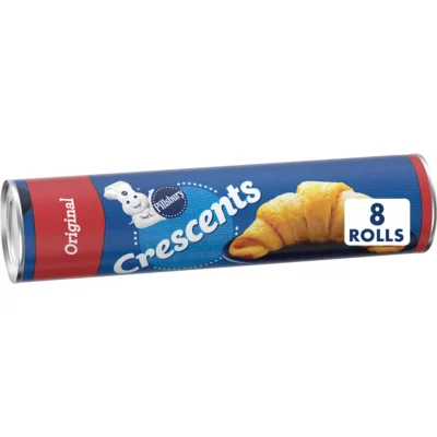A can of original pillsbury crescent rolls