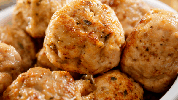 Homemade Turkey Meatballs